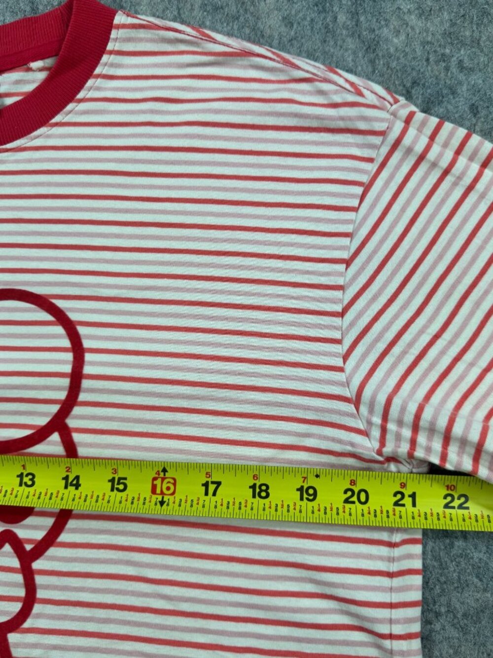 Hello Kitty and Friends T Shirt Striped Sz S Kerokerokeroppi Short Sleeve - Picture 4 of 9